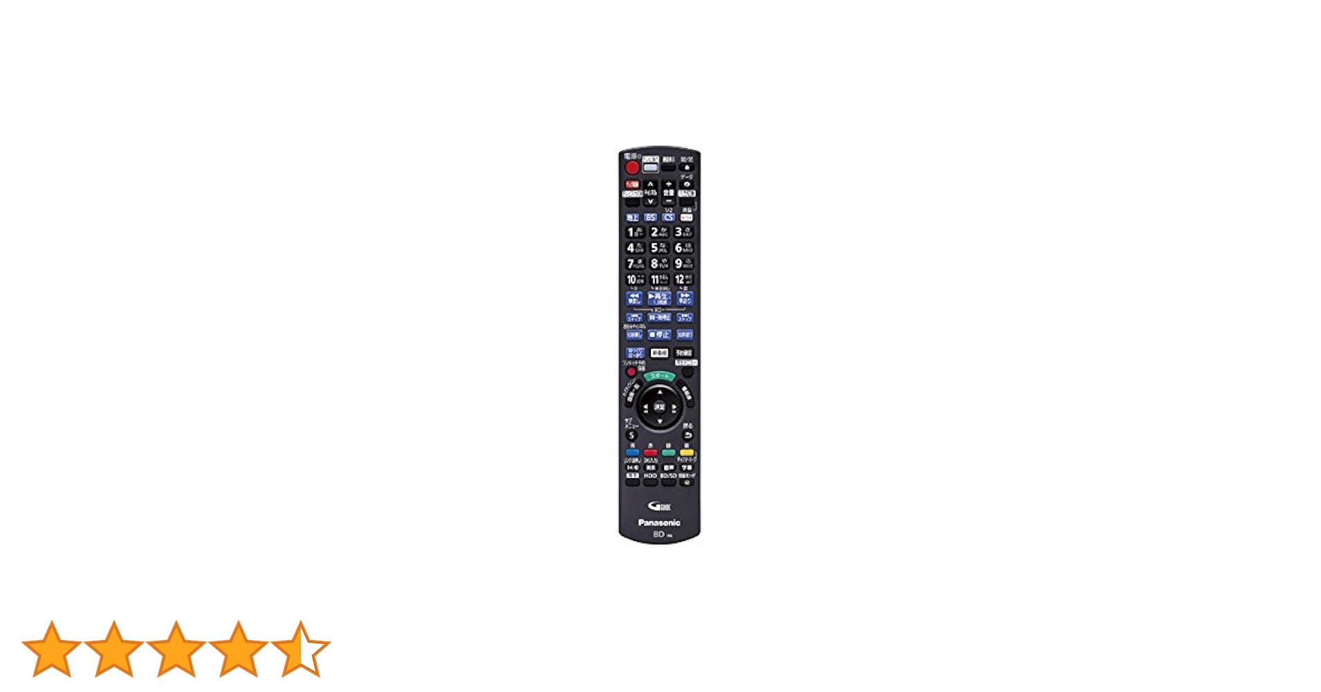 Panasonic DVD/ゲームプレーヤー用リモコン Amazon | パナソニック Panasonic ブルーレイ・DVDプレーヤー